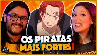 ANA reage a TRIPULAÇÃO DO SHANKS de ONE PIECE!