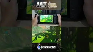 Steam Deck Playing The Legend of Zelda: Breath of the Wild 40FPS #steamdeck #zeldabreathofthewild