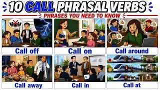 10 CALL Phrasal Verbs You Should Know | English for Real Life