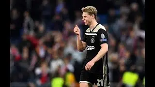 Frenkie De Jong incredible effort to  turn defense into attack
