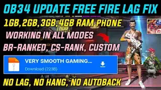 Ob34 Update Free Fire Max Lag Fix | Free Fire Lag Fix File