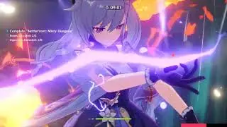 Battlefront Misty Dungeon: Plunge Trial | Plunge attack Keqing is fun - Genshin Impact