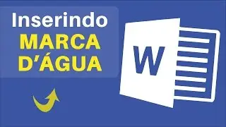 Como Colocar MARCA D'ÁGUA no Word Passo a Passo | Fácil