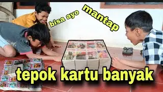 TEPOK KARTU BANYAK emang bisa !!! sultan kalo bisa #tepukkartu #trending #vlog #game