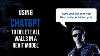 How to use Chat GPT to Delete All  Walls in a Revit Model (with Python)