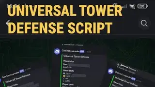 SCRIPT HACK UNIVERSAL TOWER DEFENSE 2025 WORKING✅✅✅✅(GOOMBA HUB) (GIVEAWAY REDFINGER KEY)