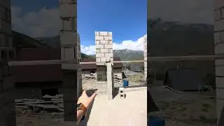 Строительство дома в горах