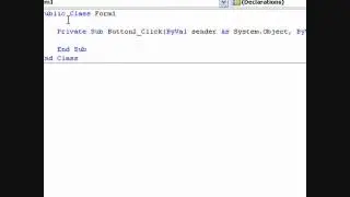 How to make a simple Text-to-speak Program in VB 2008