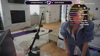 Pokimane - Workout (Twitch Live Stream Clip)
