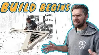 EASY ADJUSTABLE HOME CLIMBING WALL BUILD Day 1
