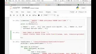 SQLite Full Text Search in Python