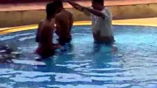 B.A.S.I.C. two boys getting Baptised