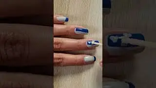 Easy Nail Art Design 💅 🥰 #shorts #nailart #trending #youtubeshorts