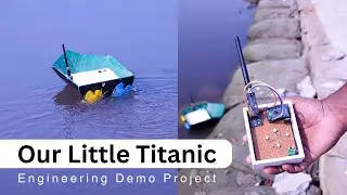 IoT Based Water Pollution Monitoring System With RC Boat । Engineering Project । ZerOne Projects