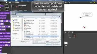 importing and merging code in snap4arduino