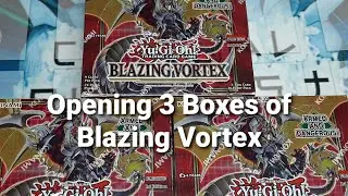 Opening 3 Boxes of Blazing Vortex