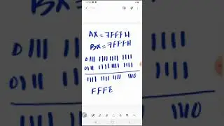 Overflow of signed and unsigned numbers 