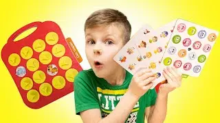 Играем в настольную игру умные монстрики