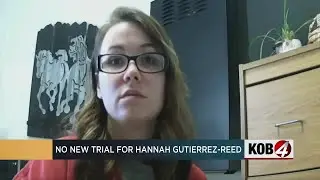 Judge upholds conviction of Hannah Gutierrez Reed