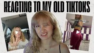 reacting to my old tiktoks