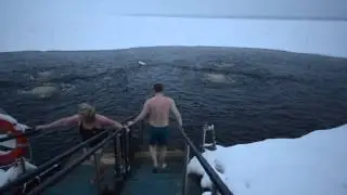 Ice Swimming in Finland