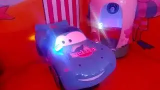 Merkur Kids Lighthing McQueen Dinoco Kiddie Ride Free Turn!