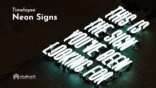 This is the sign you've been looking for - Making of - 3D Modeling in Blender 2.91 Timelapse