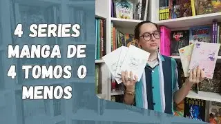 4 series manga de 4 tomos o menos