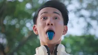 Chupa Chups VN | Kẹo Dẻo Sour Belt Tô Màu, Nhuộm Xanh Cuộc Vui 6s