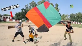 Kite Flying Abubaker & Nasir Vs Umer Cricket Match