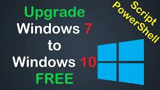 Скрипт для бесплатного обновления Windows 7 до Windows 10 без потери данных