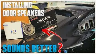 Installing Aftermarket interior Door Speakers with Baffle in my G35