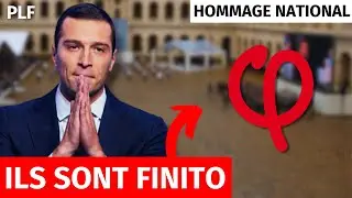 Jordan Bardella FRACASSE LFI à propos de l'hommage national