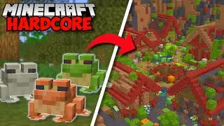 I Built A FROG CITY in Minecraft 1.19 Hardcore (#46)
