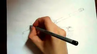 Видео: как нарисовать танк?