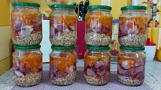 "РАЗМАЗНЯ" Каша перловая с мясом в автоклаве.
