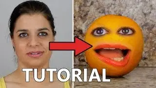 Efecto Annoying Orange / Naranja Molesta - Tutorial