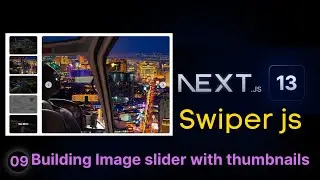 Building Image slider Component with thumbnails Using next js 13 and Swiper Js |