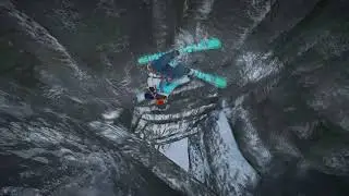 Steep tight cave 7x backflip