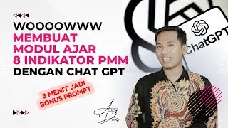 3 Menit Paham!!! Membuat Modul Ajar Terintegrasi 8 Indikator di PMM Dengan Chat GPT