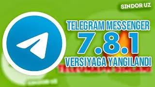 Telegram Messenger 7.8.1 | IKKI BOSQICHLI PAROLNI TIKLASH // VIDEOXABARNI YAQINLASHTIRISH