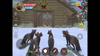 Моя семья мне помогает в вилд крафт. WildCraft симулятор питомца.