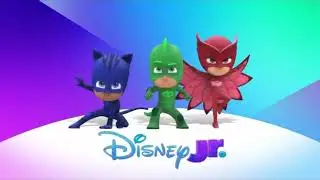 Day 1: Disney Junior EMEA PJ Masks Coming Up Bug, Coming Up & Now Bumpers (2024 Rebrand, Romanian)