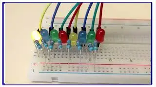 Node js Raspberry Pi GPIO   Flowing LEDs