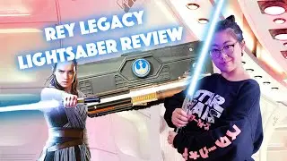 Star Wars Galaxy’s Edge - Rey Legacy Lightsaber Review 💙
