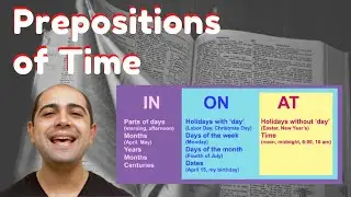 Prepositions of Time