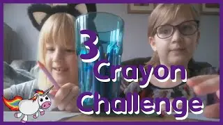 Space Unicorns - The 3 Crayon Challenge