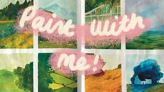 ✨Paint With Me + Q&A!✨