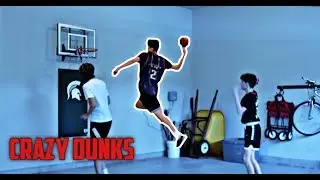 CRAZY MINI BASKETBALL GAME*INSANE DUNK* | NEA