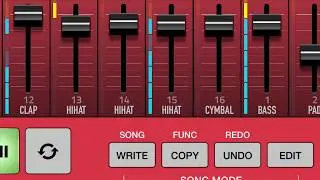 Bank C "Vinyl House Grooves": patterns demo for Groove Rider GR-16